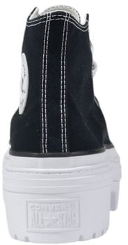 Converse Black Fabric Chunky Sneakers Zwart