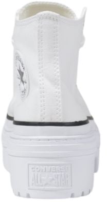 Converse White Fabric Chunky Sneakers Wit