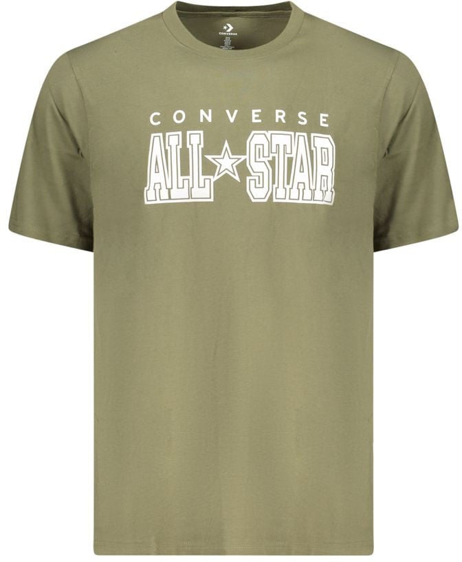 Converse Verde Cotton Men Shirt Groen