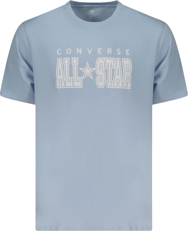 Converse Azzurro Cotton Mens T-Shirt Blauw