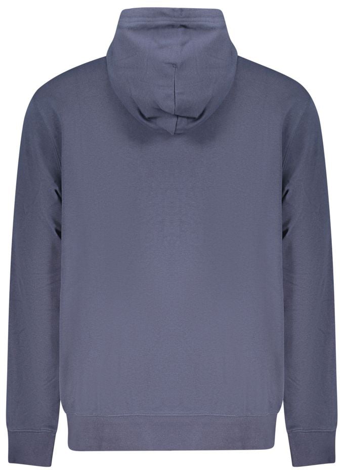 Converse Blue Cotton Men's Hoodie Blauw