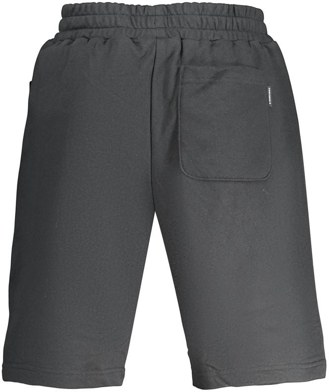 Converse Black Cotton Men's Sweatpants Zwart