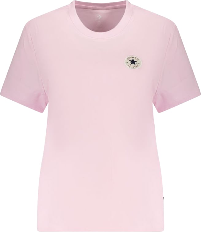 Converse Converse Rosa Cotton Women's T-Shirt Roze