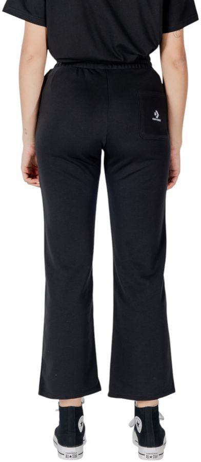 Converse Black Cotton Joggers (Workout Pants) Zwart