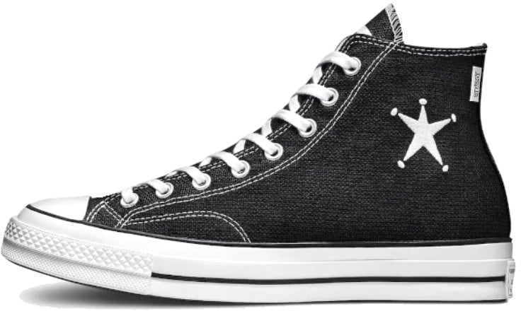 Converse Converse Chuck Taylor All-Star 70 Hi Stussy Black Zwart