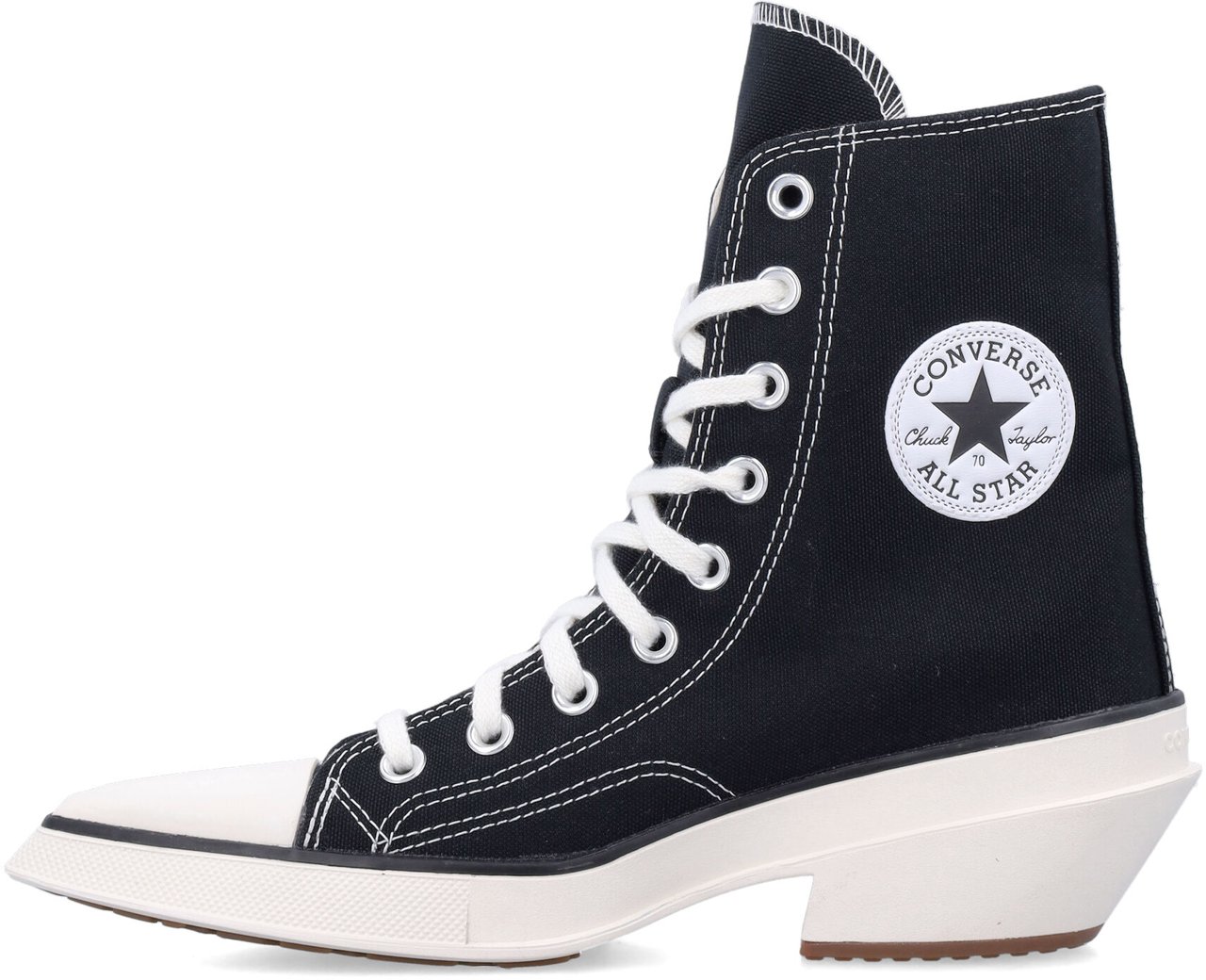 Converse Chuck 70 De Luxe Pointed Nero Zwart