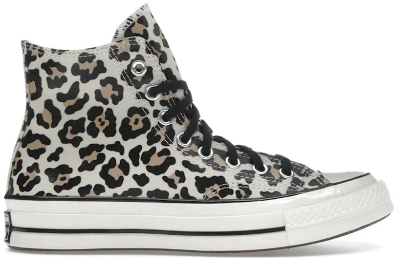 Converse Converse Chuck 70 Hi Glow In The Dark Leopard Print Zwart