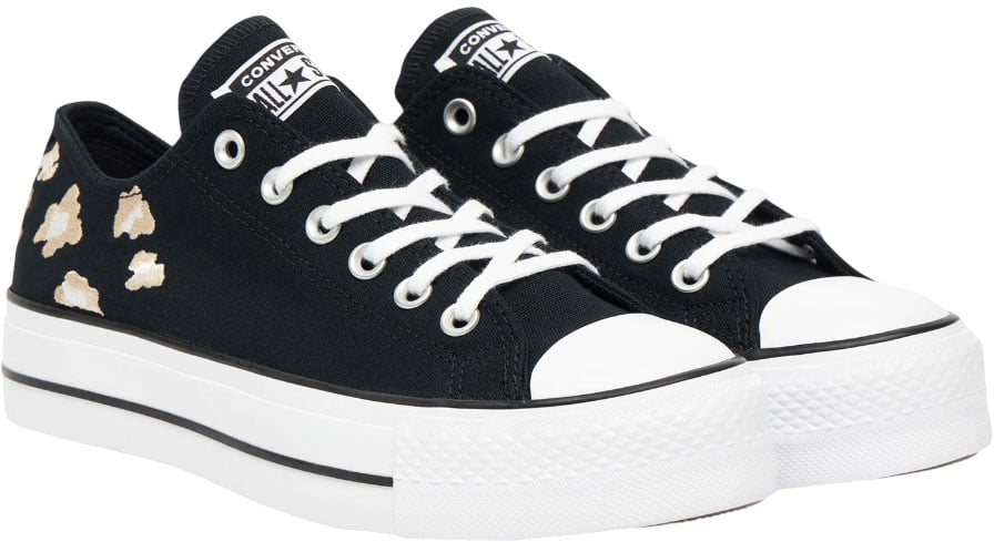 Converse Sneakers Ctas Lift OX Zwart
