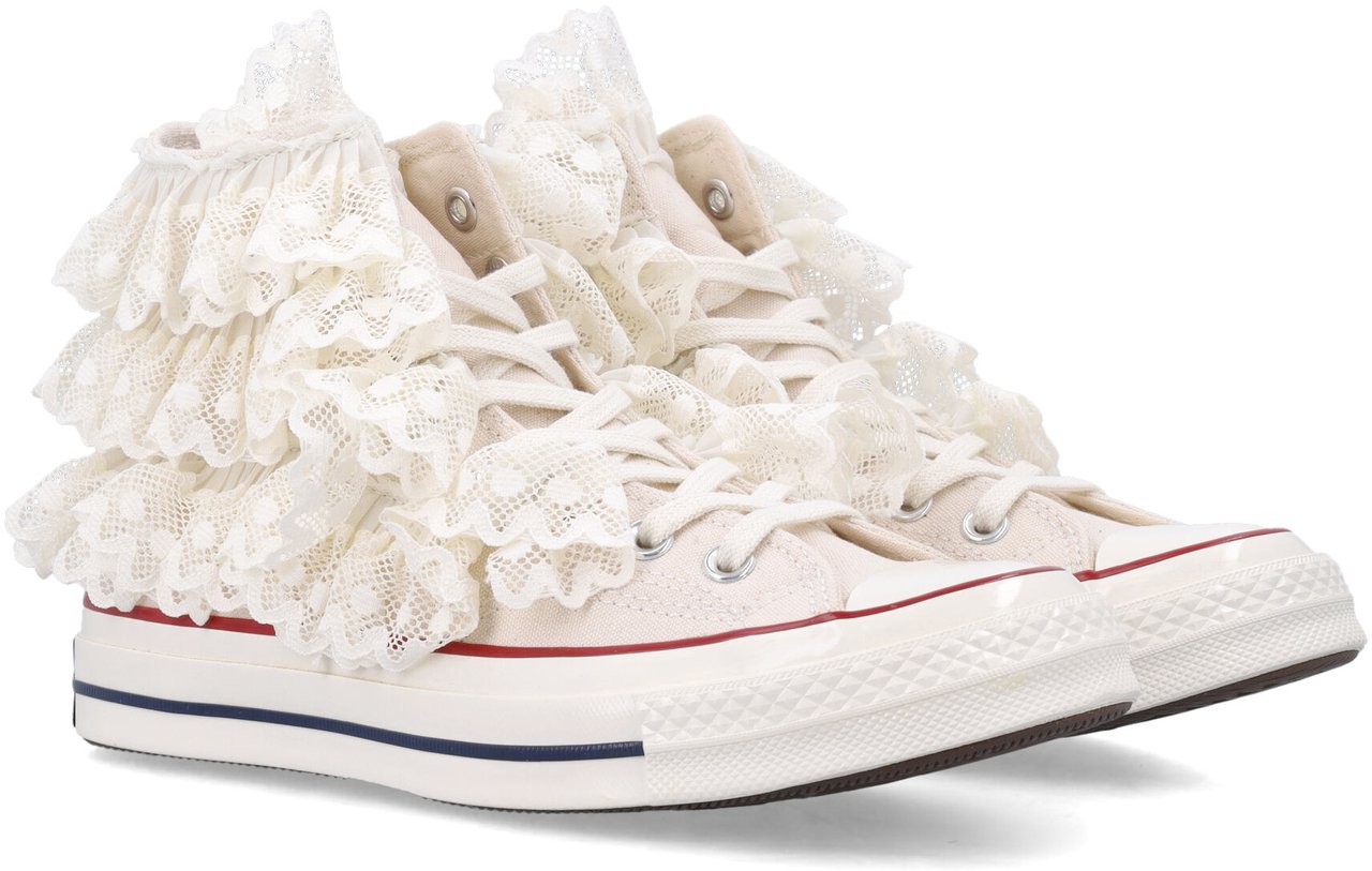 Converse Chuck 70 Canvas Ltd Crochet Sand Wit