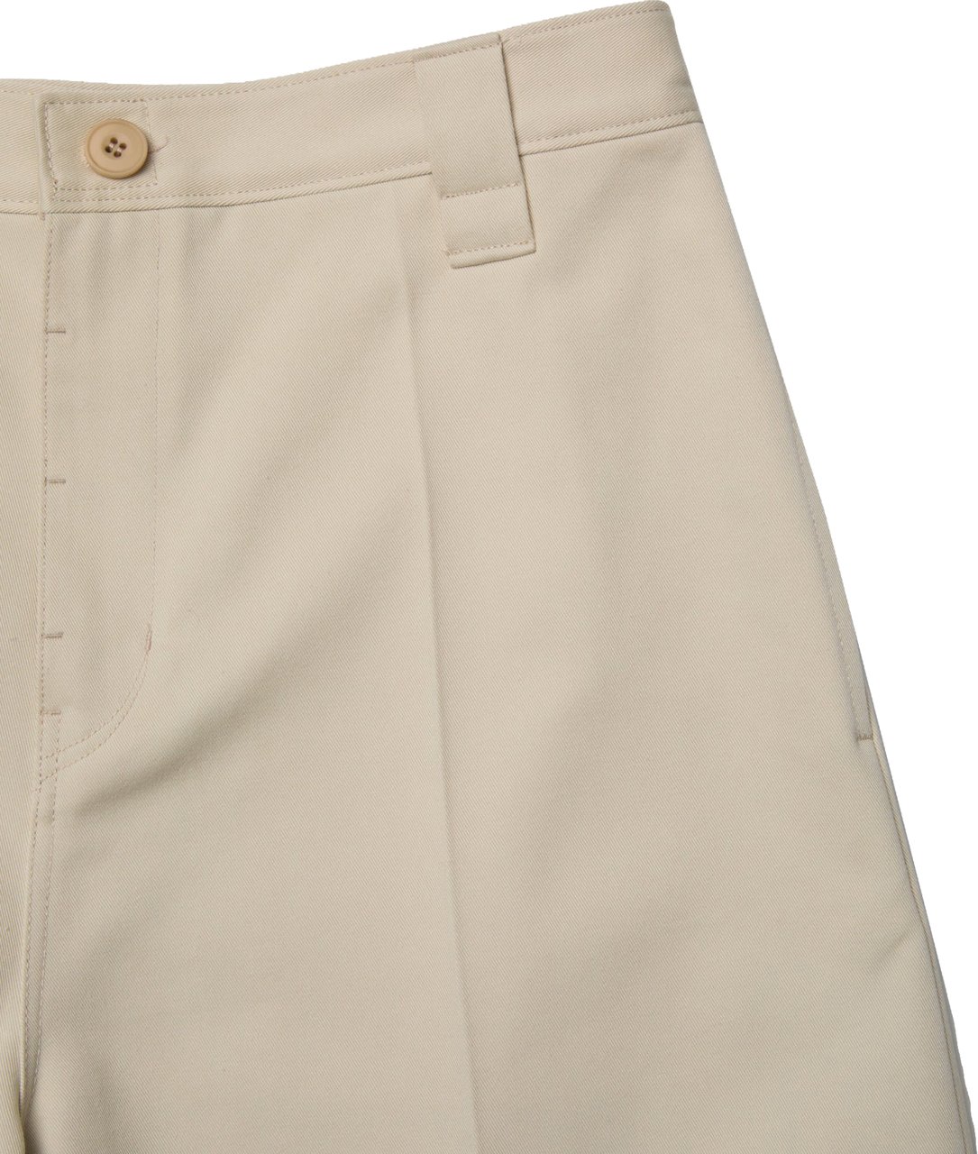Coor Shorts Stitch Pointed Cotton Blend Sand Beige Beige