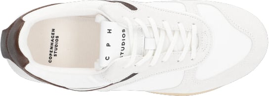 Copenhagen CPH650 MATERIAL MIX WHITE/BROWN Wit