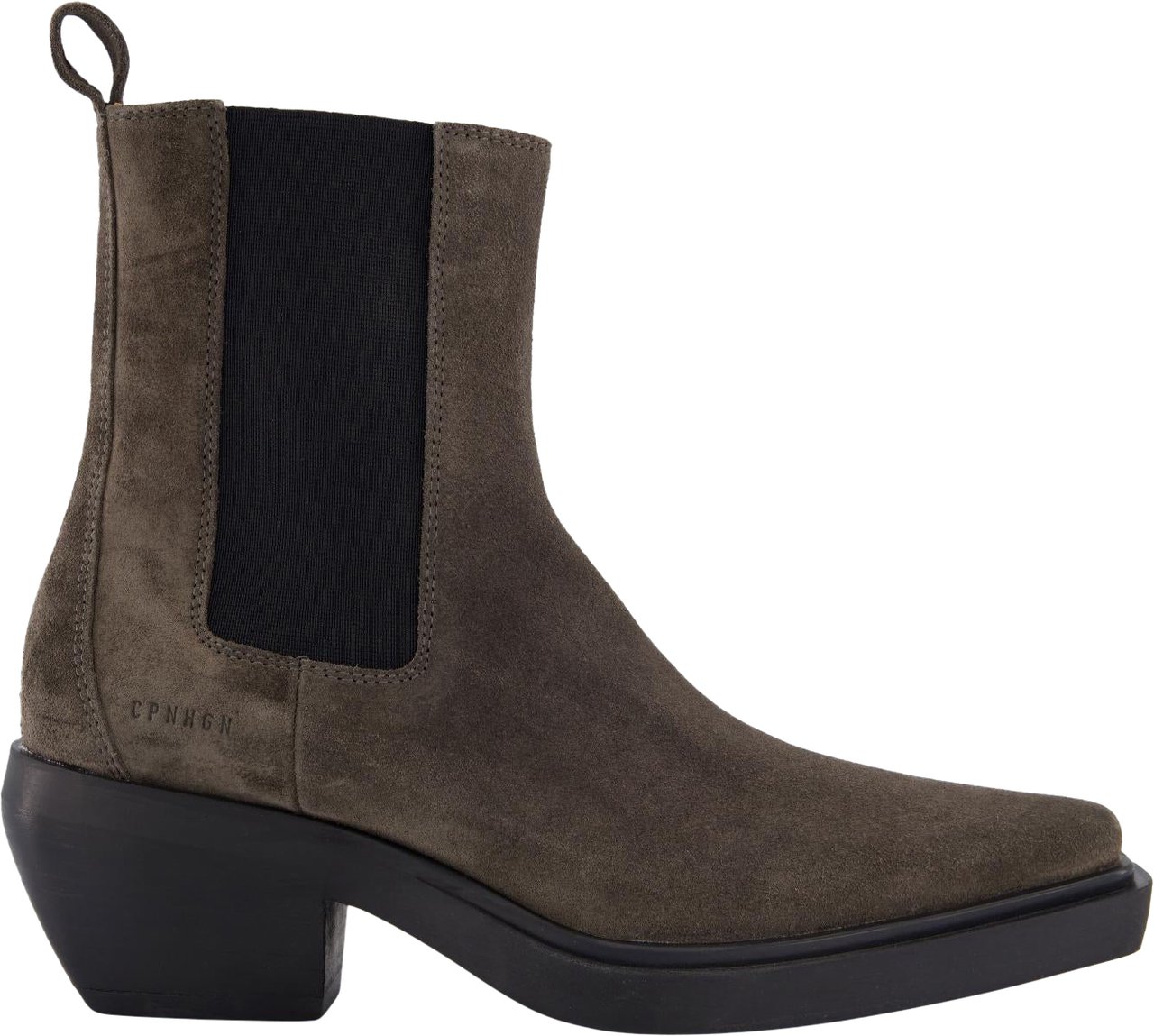 Copenhagen Dames Waxed Nabuc Off Black Grijs