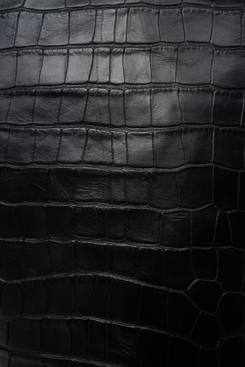 Copenhagen Boots with croco effect Zwart