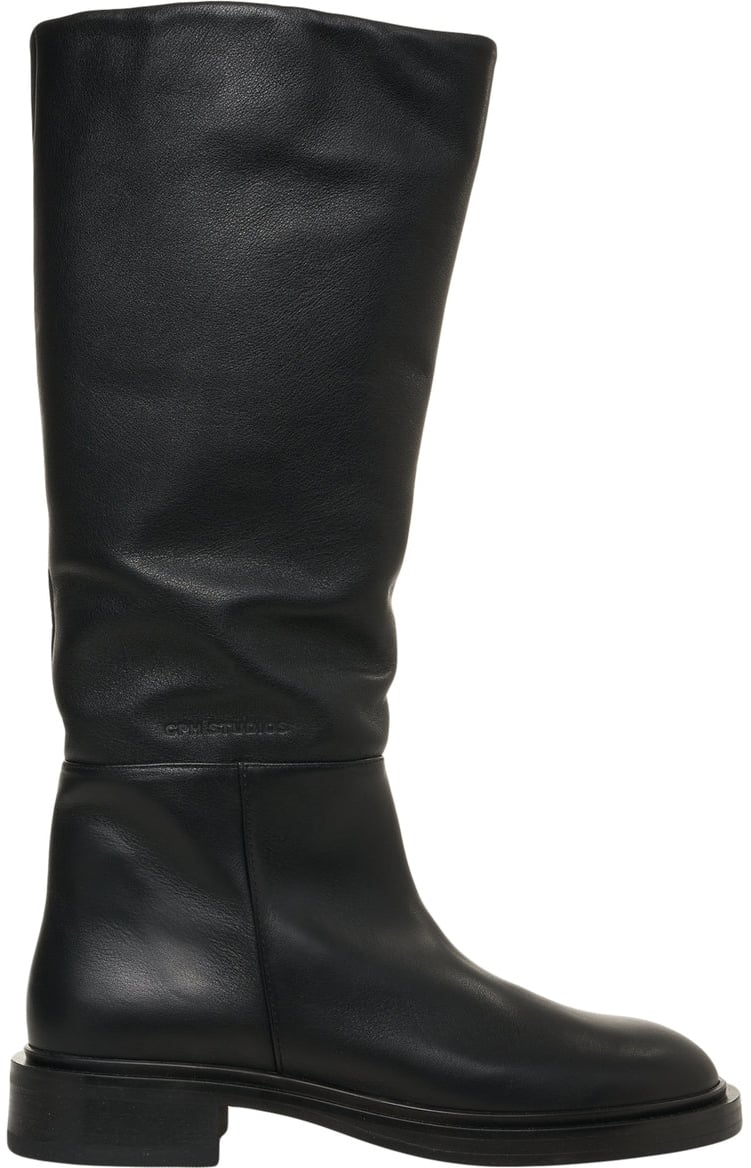 Copenhagen Leather riding boots Zwart