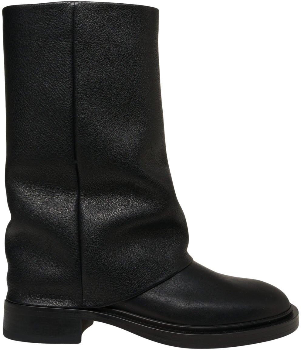 Copenhagen Leather boots Zwart