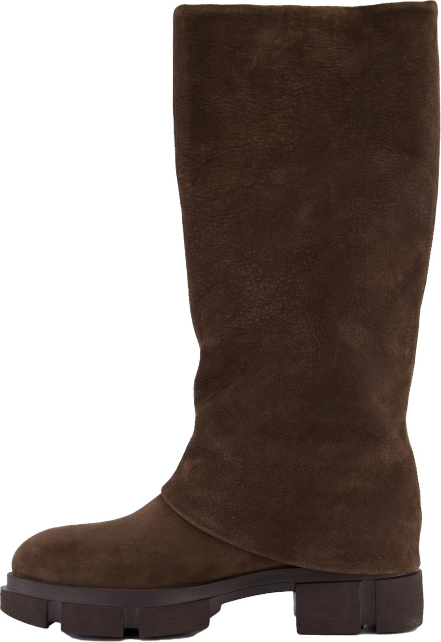 Copenhagen Dames CPH554 Suede Chocolat Boot Bruin