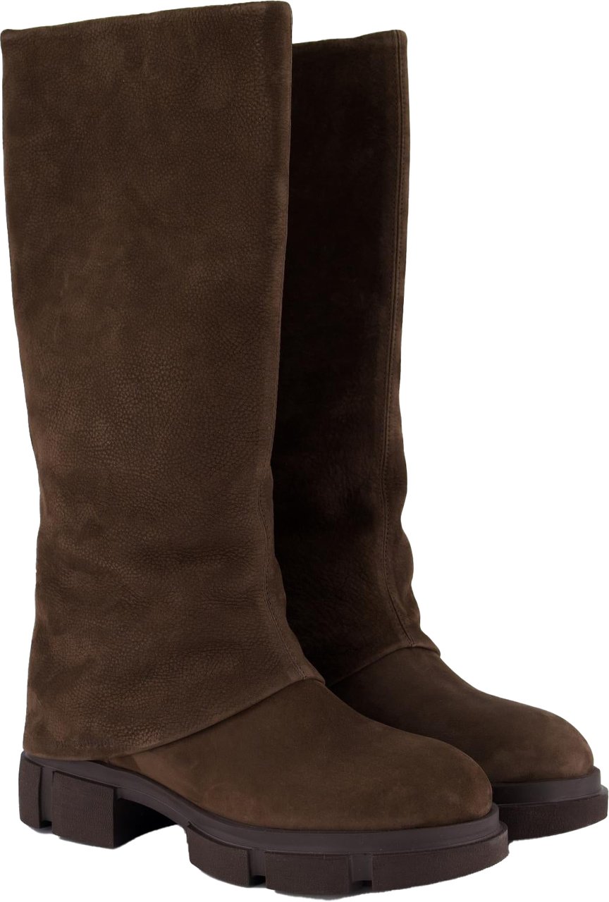 Copenhagen Dames CPH554 Suede Chocolat Boot Bruin