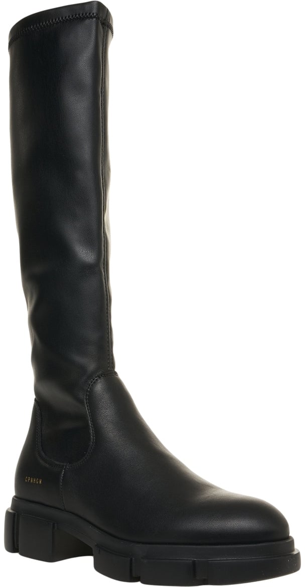 Copenhagen Leather boots 'CPH556' Zwart