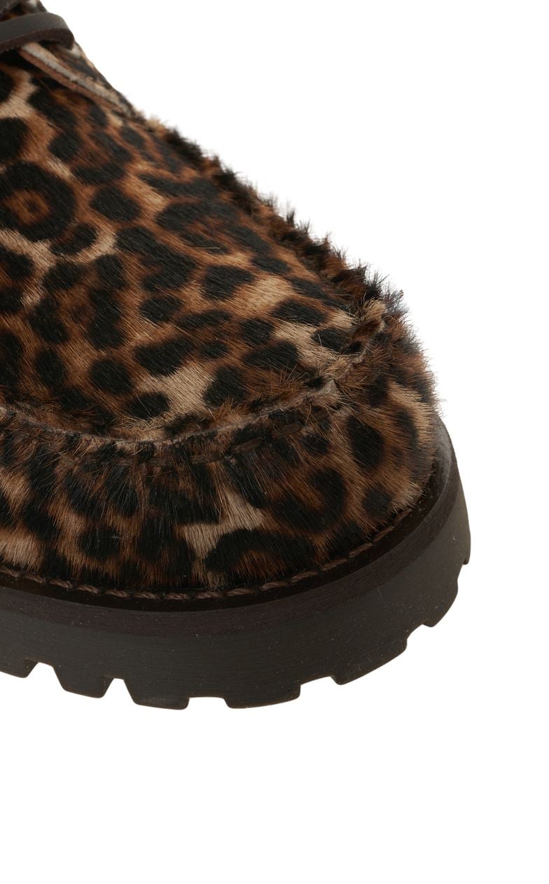 Copenhagen Pony hair loafers 'CPH616' Bruin