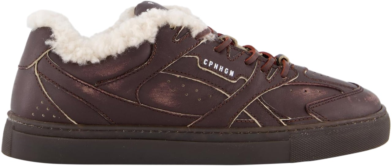 Copenhagen Dames CPH63 Vintage Teddy Wit Bruin