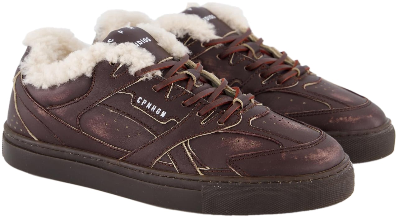 Copenhagen Dames CPH63 Vintage Teddy Wit Bruin