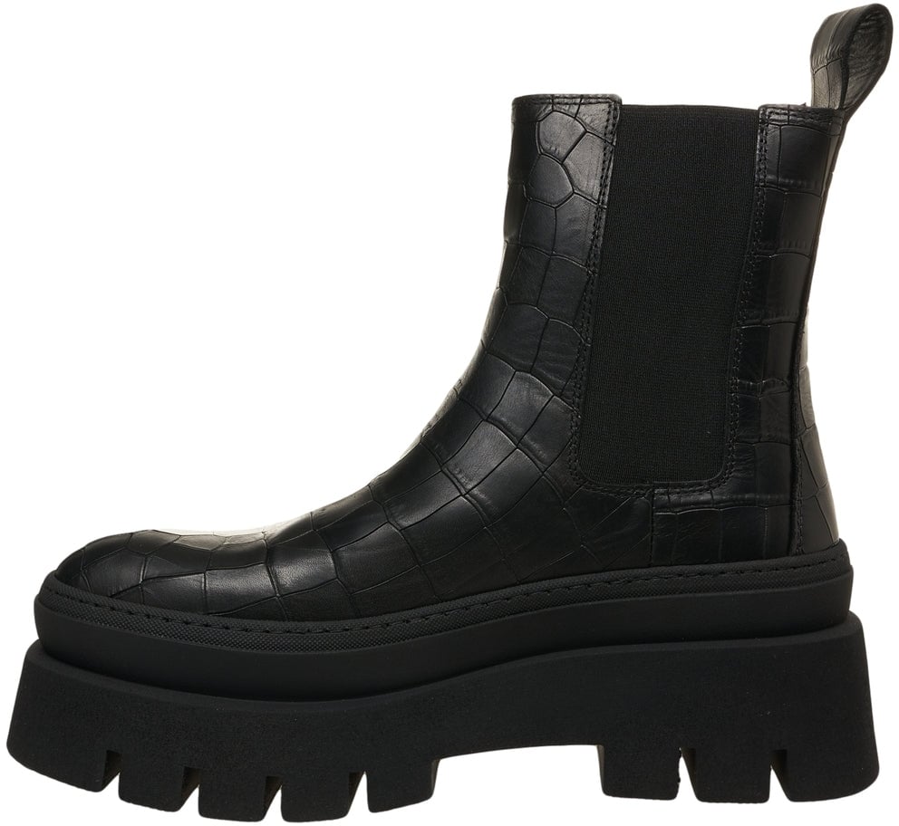 Copenhagen Suede boots 'CPH686' Zwart