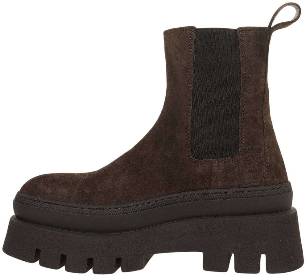 Copenhagen Suede boots 'CPH686' Bruin