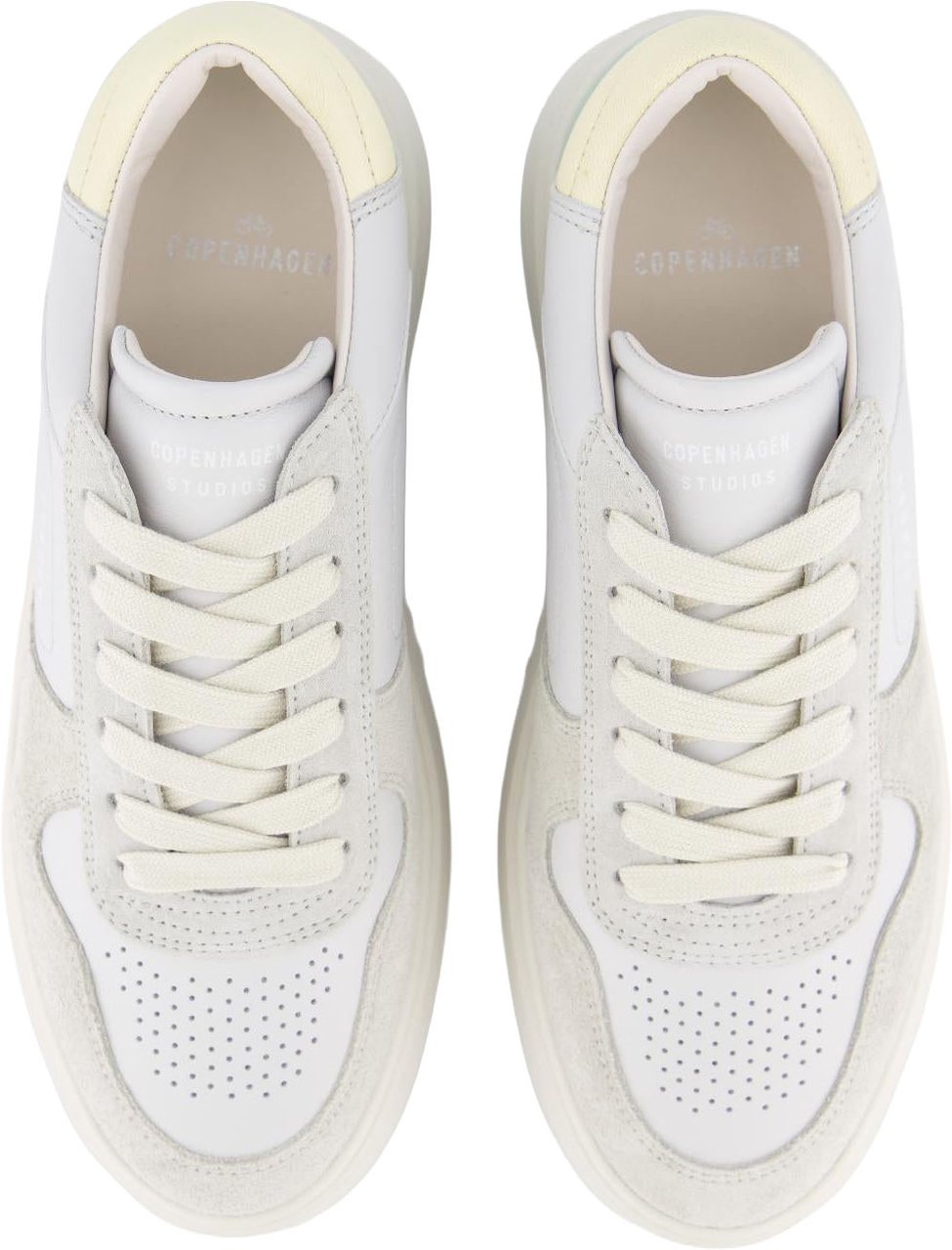 Copenhagen Dames CPH75 Sneaker Grijs/Groen Grijs
