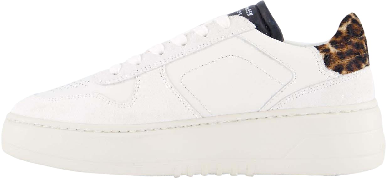 Copenhagen Dames CPH75 Sneaker White/Leopard Wit