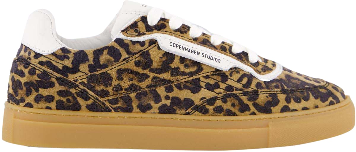 Copenhagen Dames CPH90 Leopard Sneaker Bruin Bruin