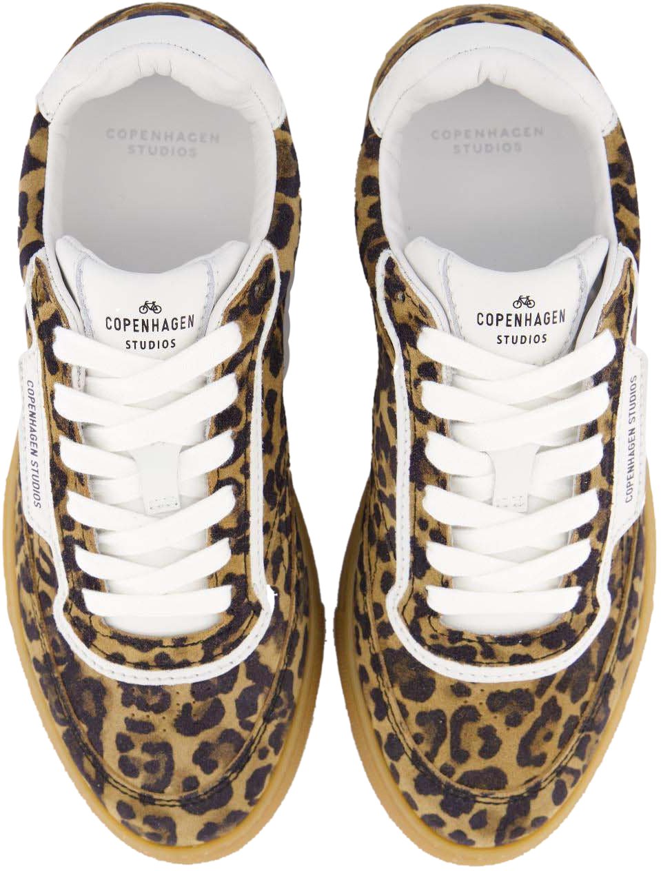 Copenhagen Dames CPH90 Leopard Sneaker Bruin Bruin
