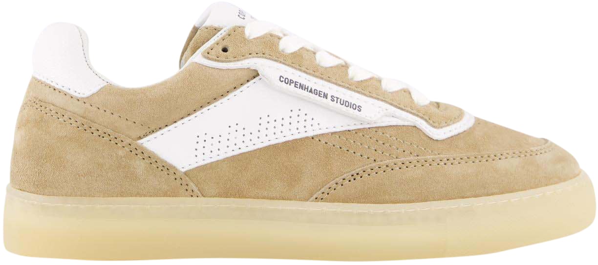 Copenhagen Dames CPH90 Sneaker Beige/Wit Wit