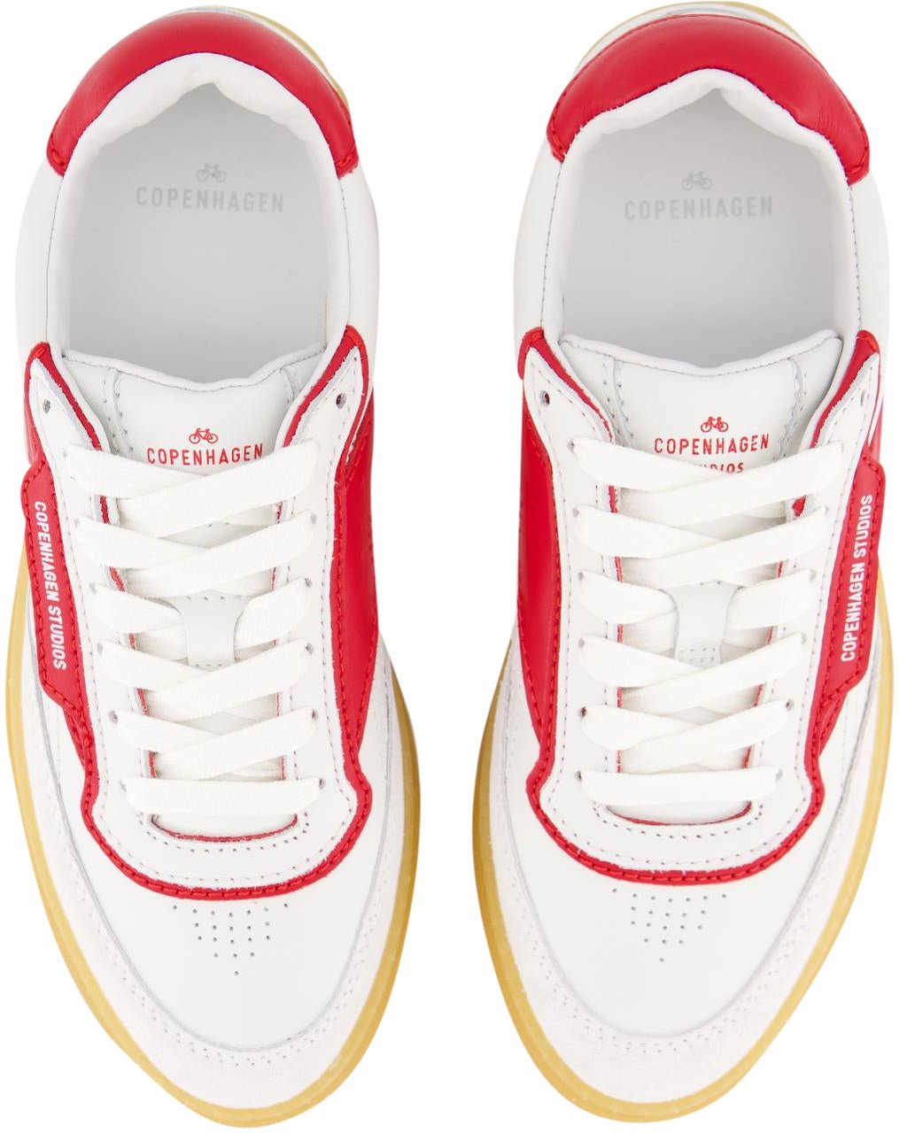Copenhagen Dames CPH90 Sneaker Wit/Cream Wit