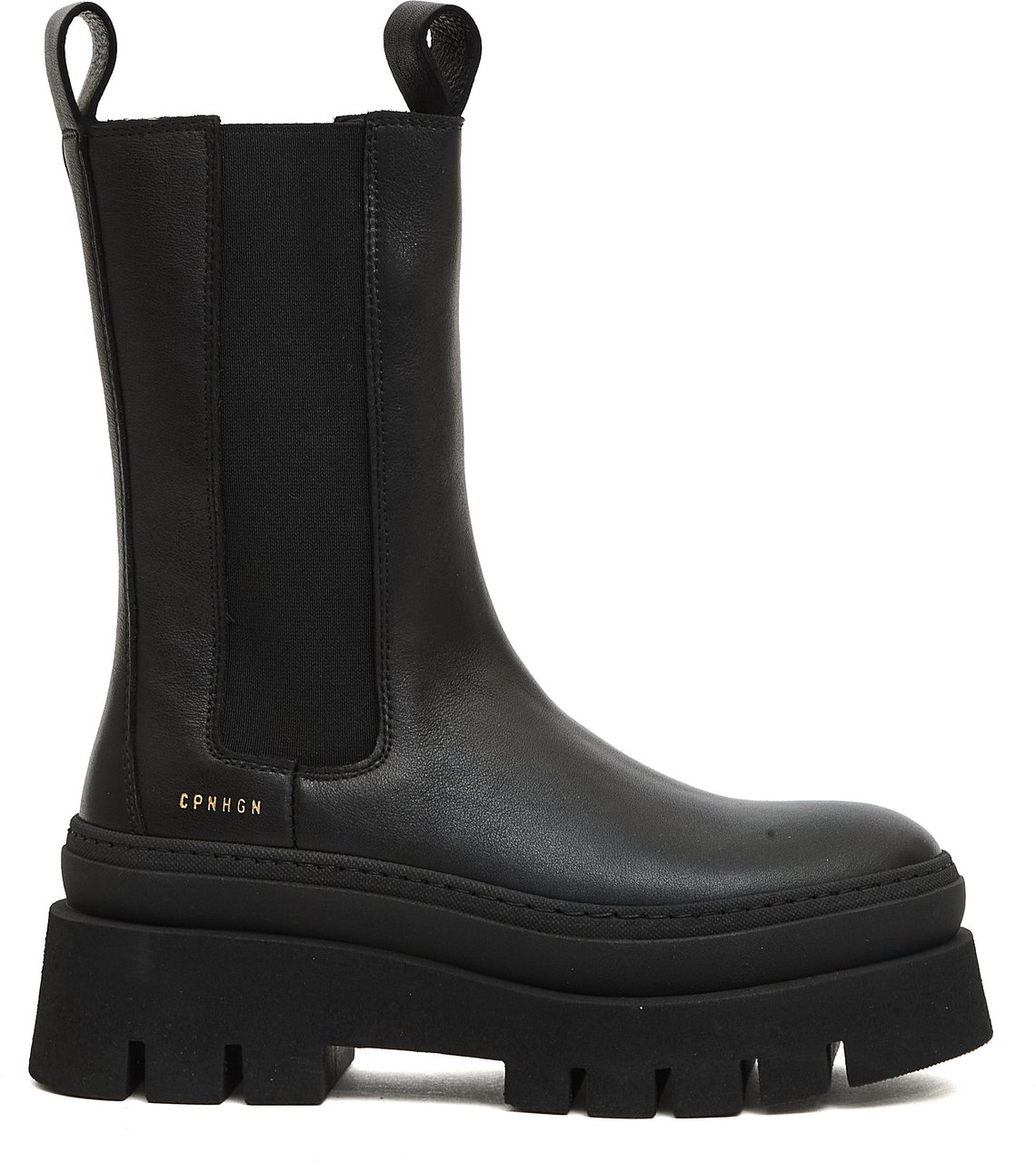 Copenhagen Chelsea Boot Nero Fondo Grosso Zwart