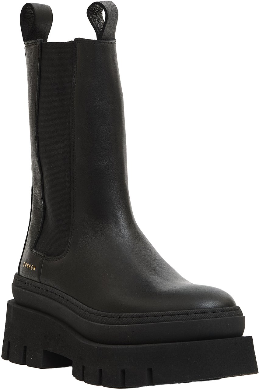 Copenhagen Chelsea Boot Doppio Fondo Nero Zwart
