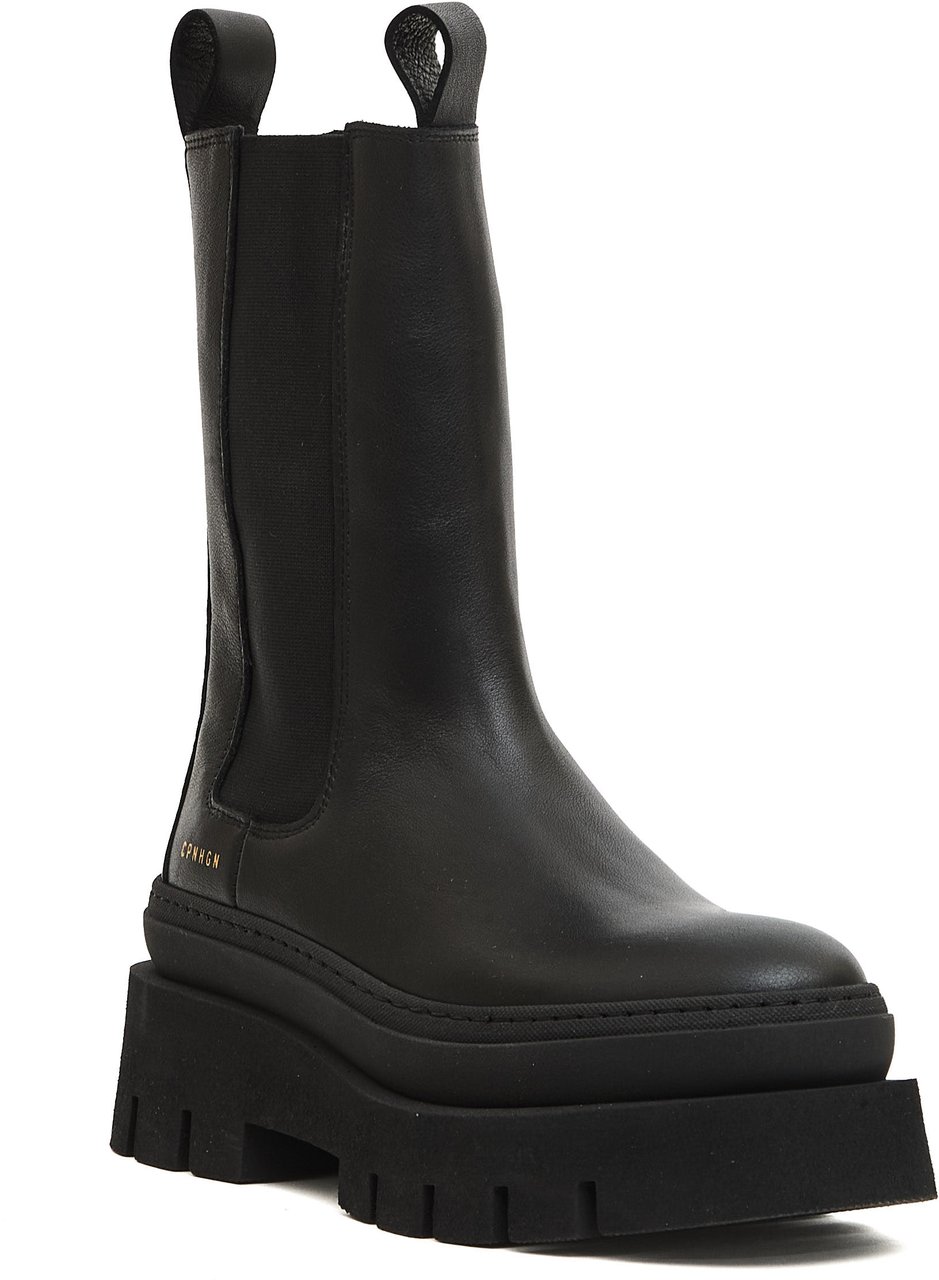 Copenhagen Chelsea Boot Nero Fondo Grosso Zwart