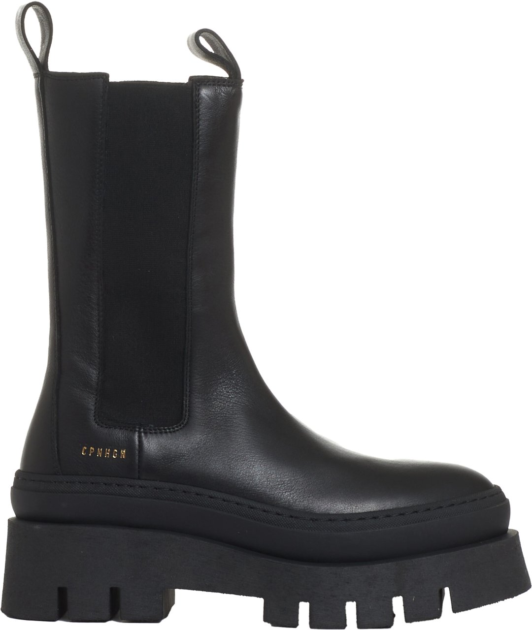 Copenhagen Chelsea Boot Doppio Fondo Nero Zwart
