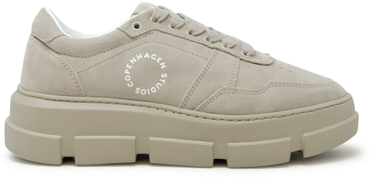 Copenhagen COPENHAGEN F5CPH435 LIGHT STONE SUEDE SNEAKERS Grijs