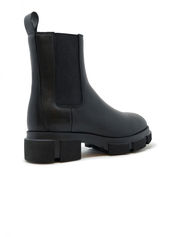 Copenhagen COPENHAGEN F5CPH570 LEATHER BLACK CHELSEA BOOTS Zwart