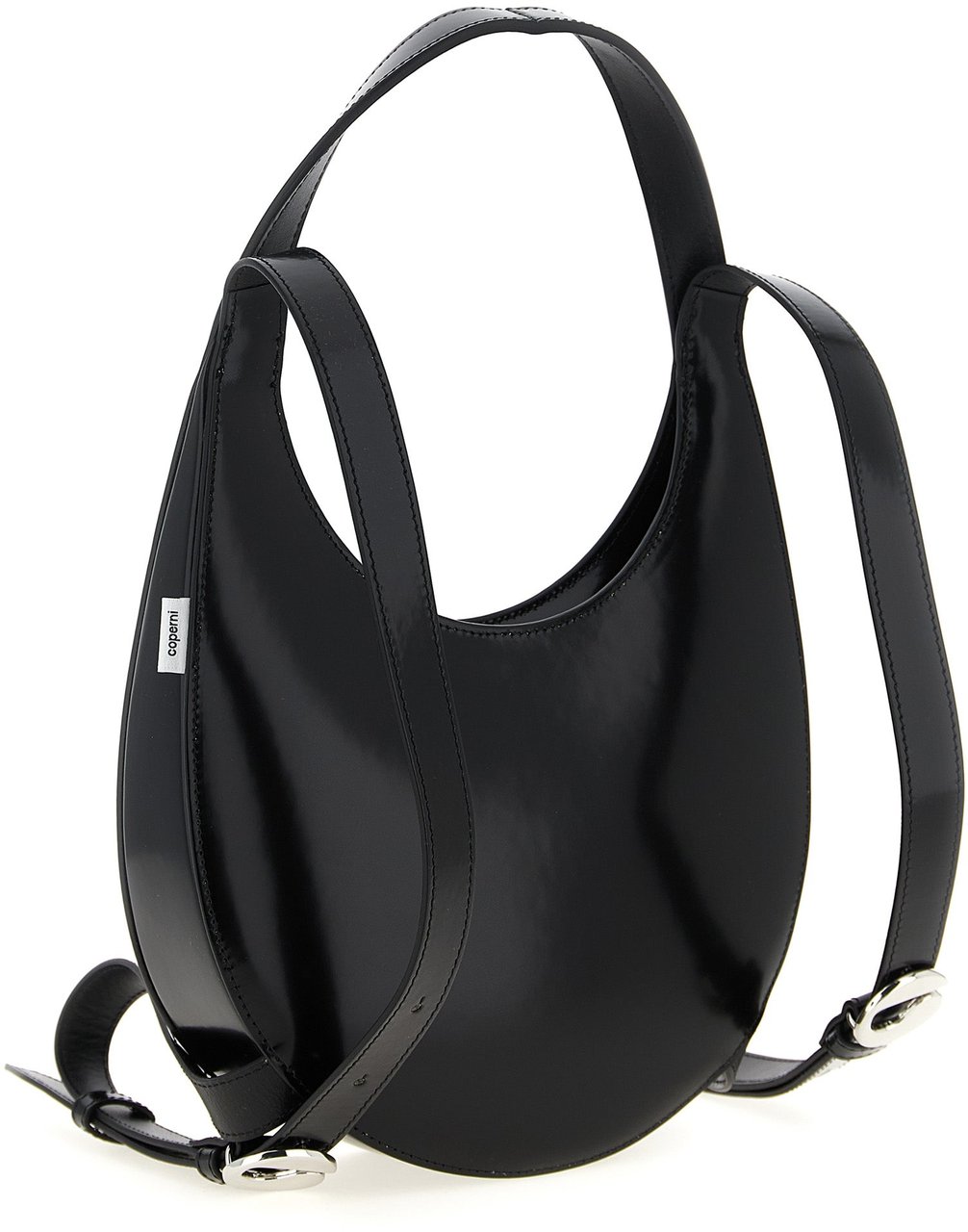 Coperni Black Cowhide Backpack Zwart