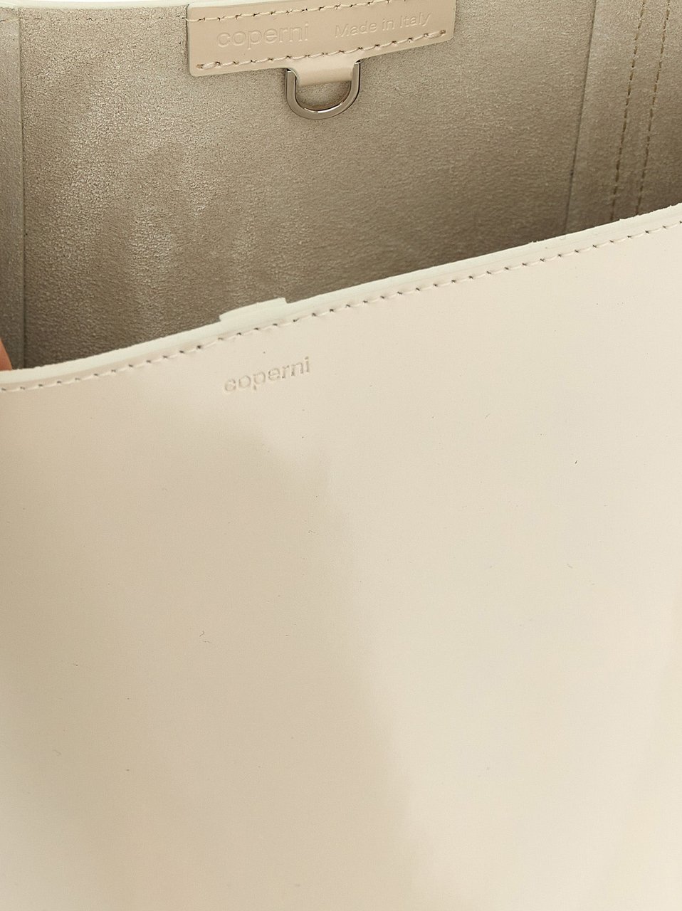 Coperni Beige Cowhide Shoulder Bag Beige