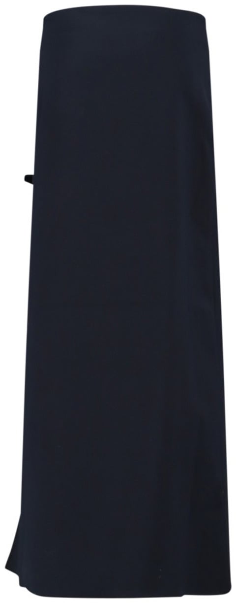 Coperni Maxi Skirt With Garter Detail Blauw