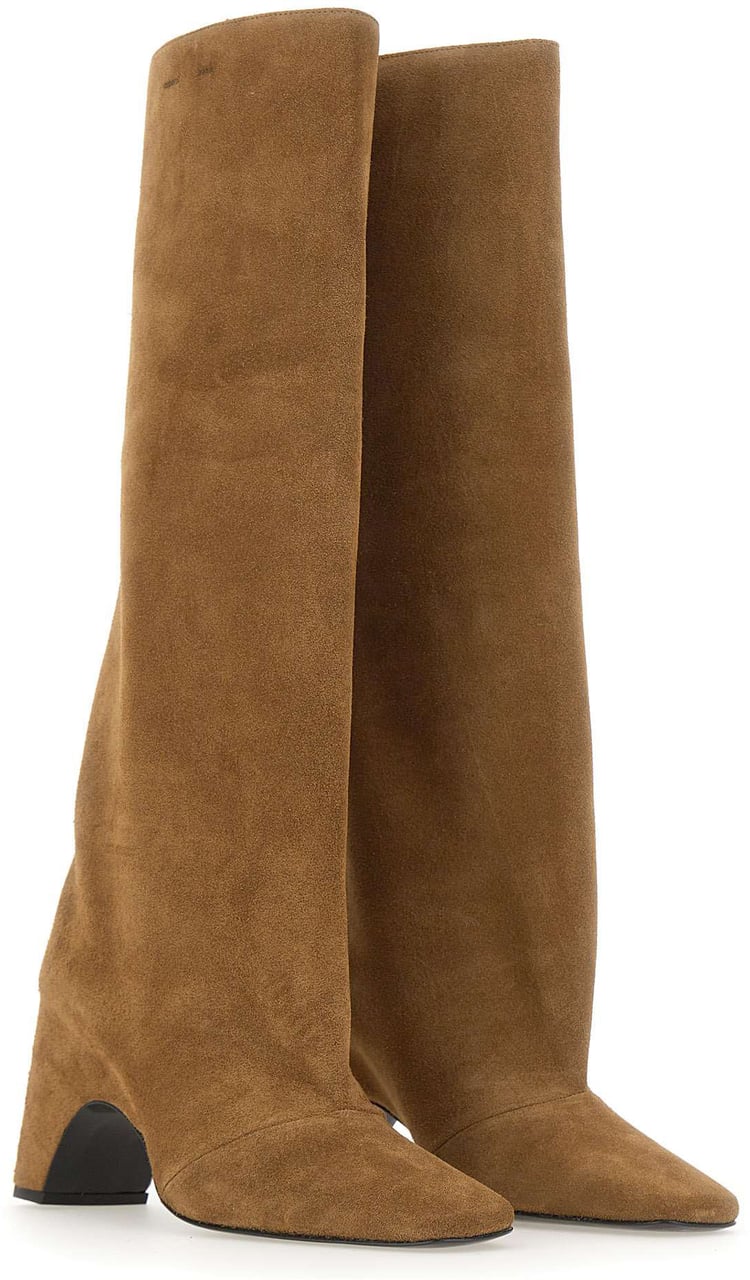 Coperni Boots Brown Beige