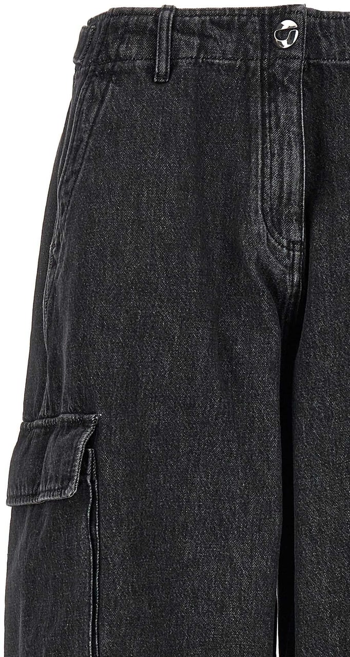 Coperni Black Cotton Jeans Denim Zwart