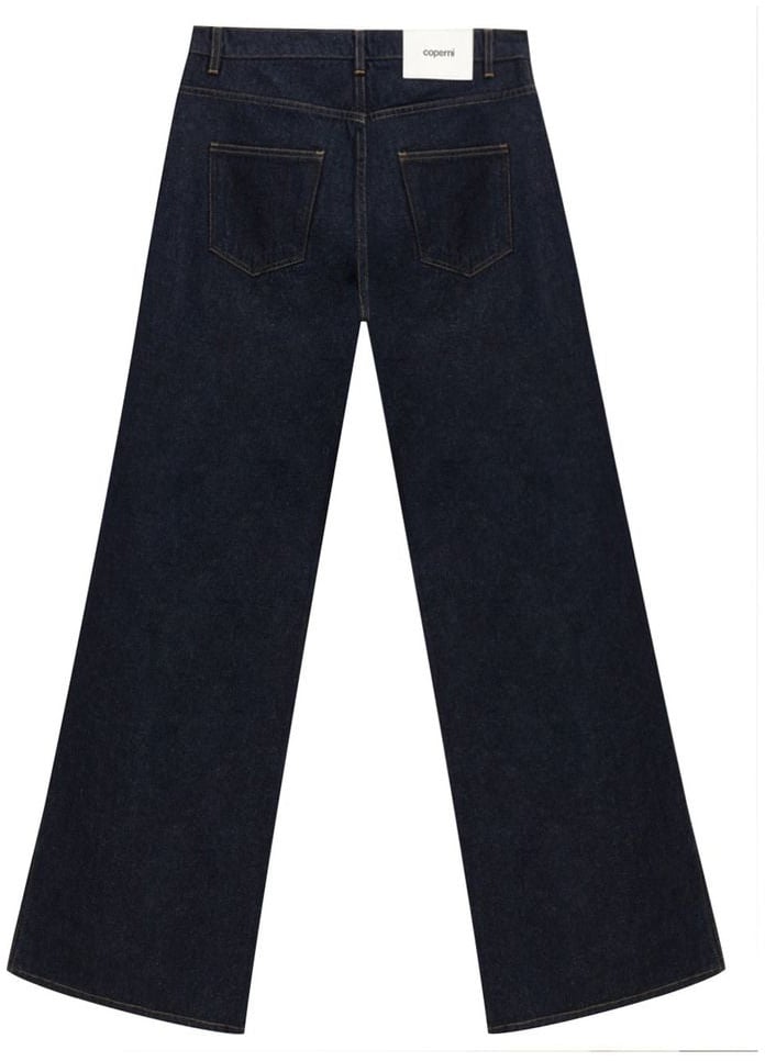 Coperni Coperni Blue Cotton High-Waisted Jean Blauw
