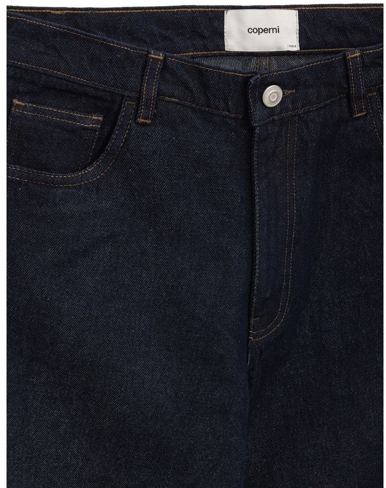 Coperni Coperni Blue Cotton High-Waisted Jean Blauw