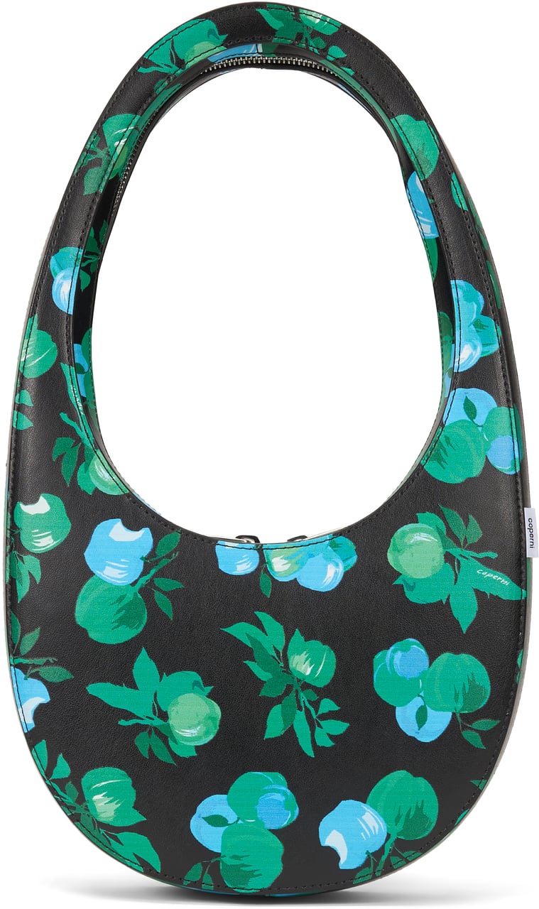 Coperni Swipe flora handbag Zwart