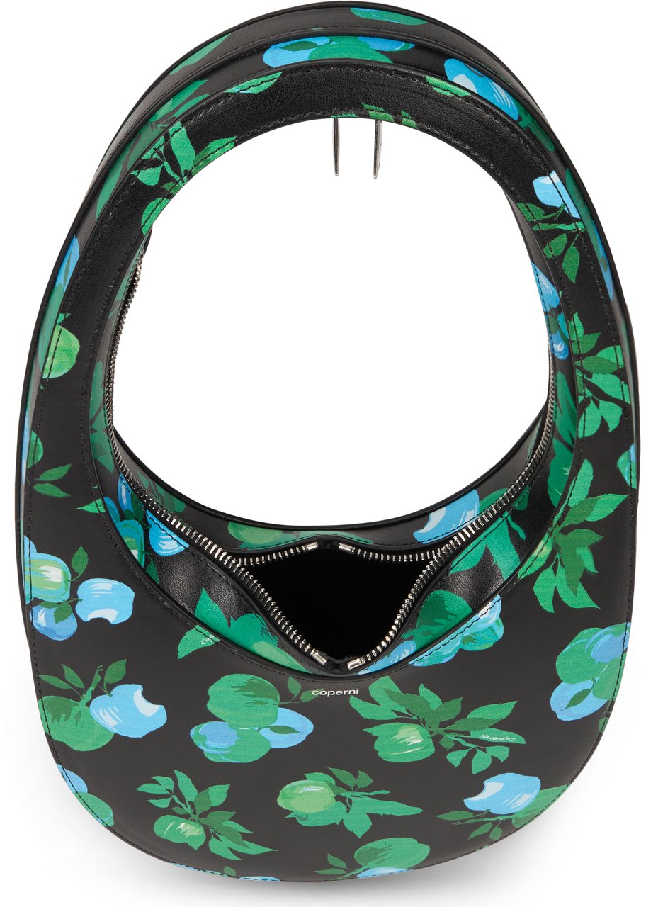 Coperni Swipe flora handbag Zwart