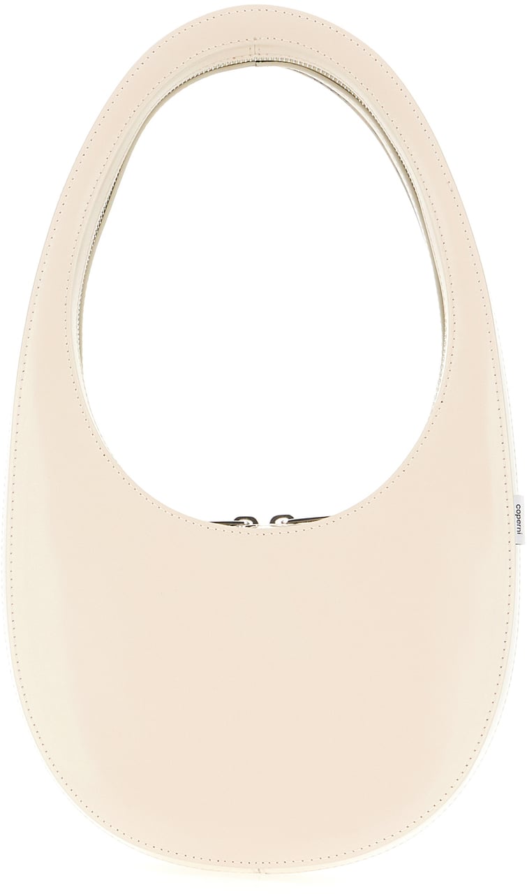 Coperni Coperni Sand leather Swipe shoulder bag Neutraal