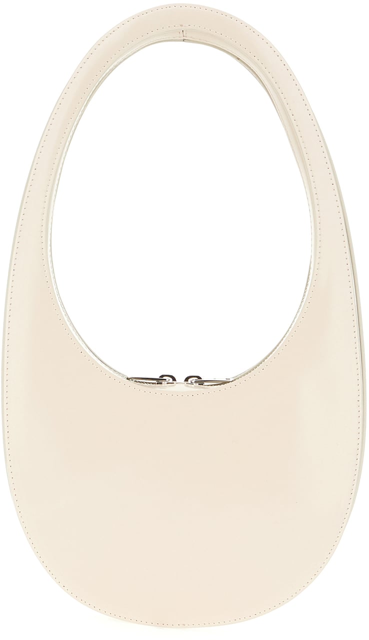 Coperni Coperni Sand leather Swipe shoulder bag Neutraal
